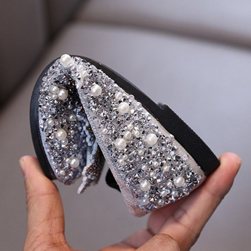 Baby Girl Princess Rhinestone Leather Shoes