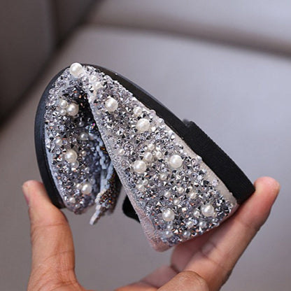 Baby Girl Princess Rhinestone Leather Shoes