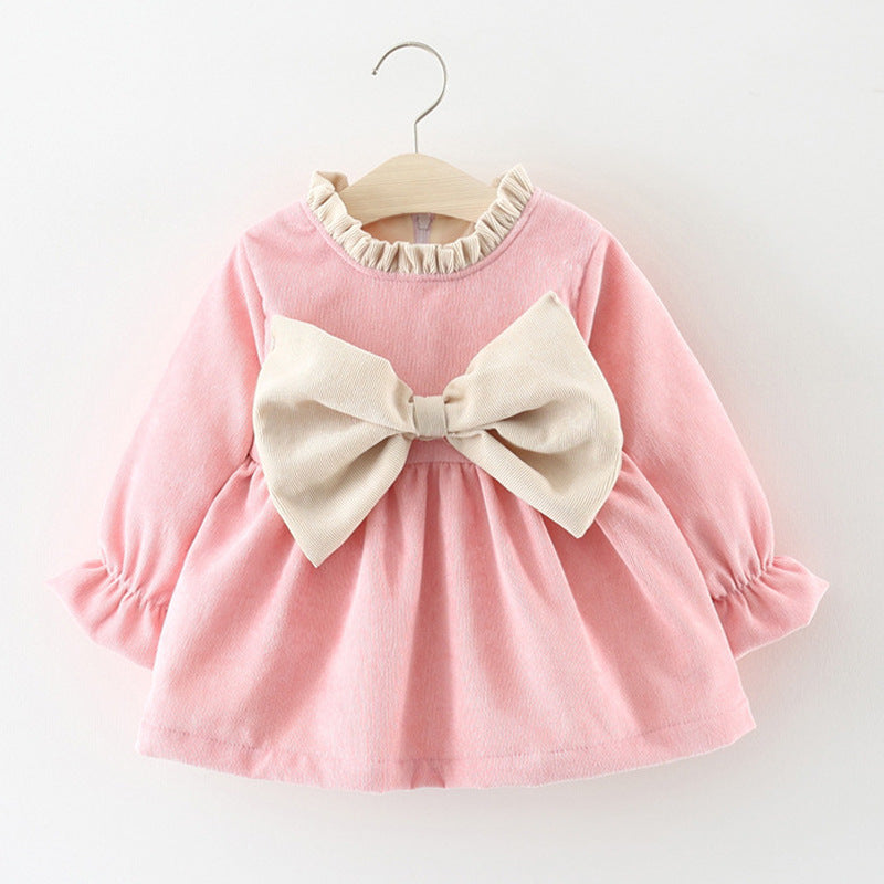 Girls Fall School Outfit Girls Long Sleeve Daily Dress
