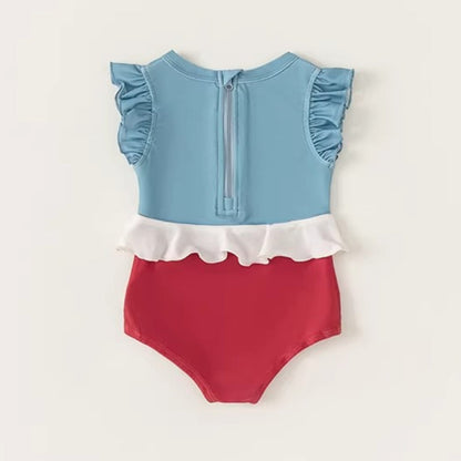 Girls New Summer Cute Onesie Swimsuit