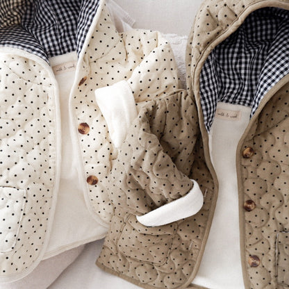 Quilted hooded jacket CLARA