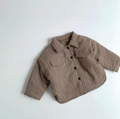 Sleek-style shirt jacket MORGAN