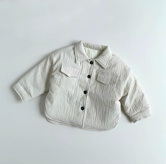 Sleek-style shirt jacket MORGAN
