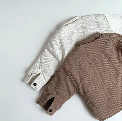 Sleek-style shirt jacket MORGAN