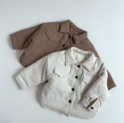 Sleek-style shirt jacket MORGAN