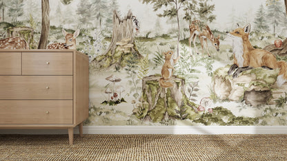 Into The Forest Mural