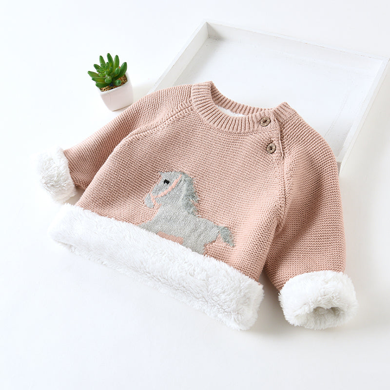Girls Comfortable Outfit Baby Winter Casual Outfit