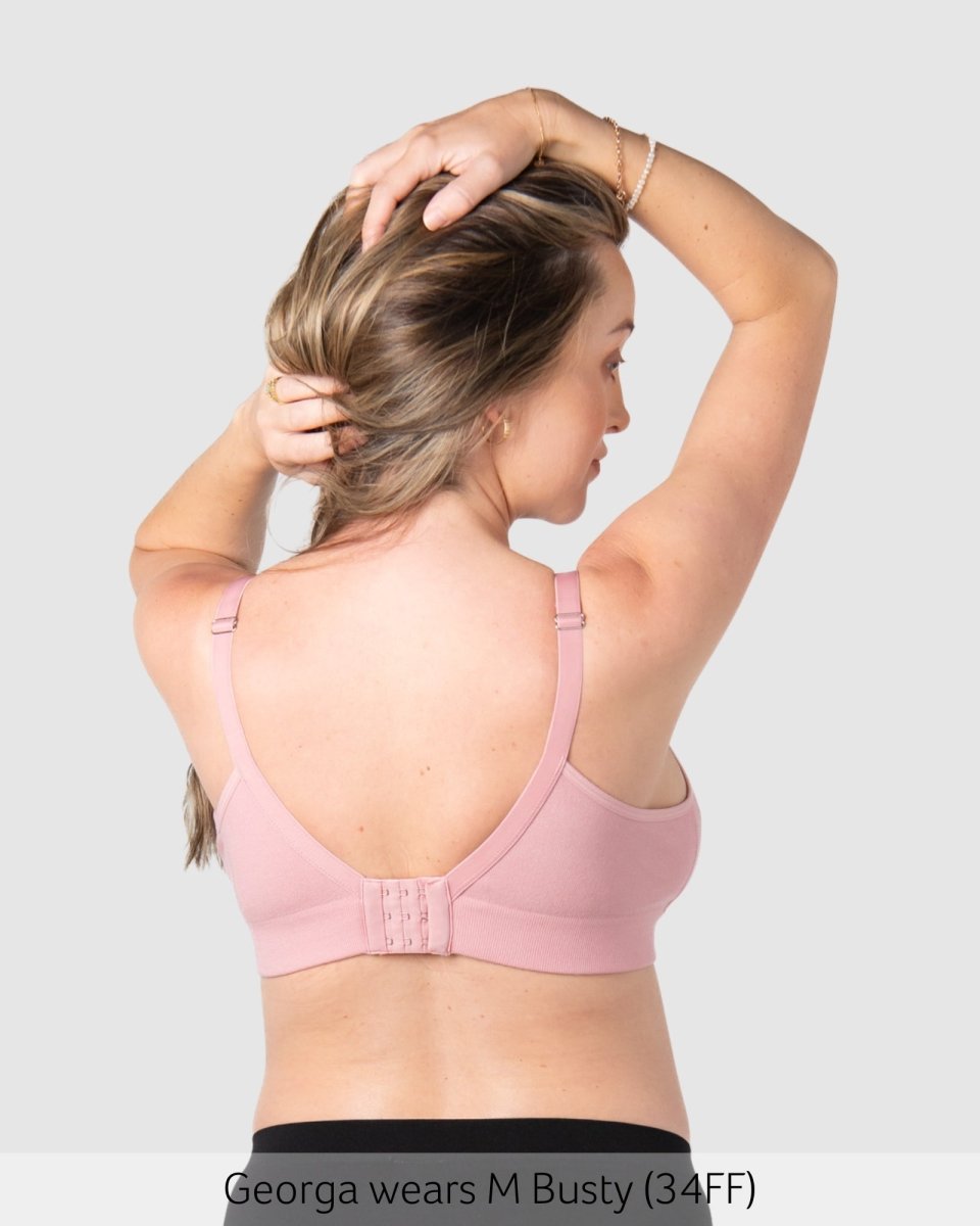Caress FlexFit Nursing Bra - Petal Pink Busty