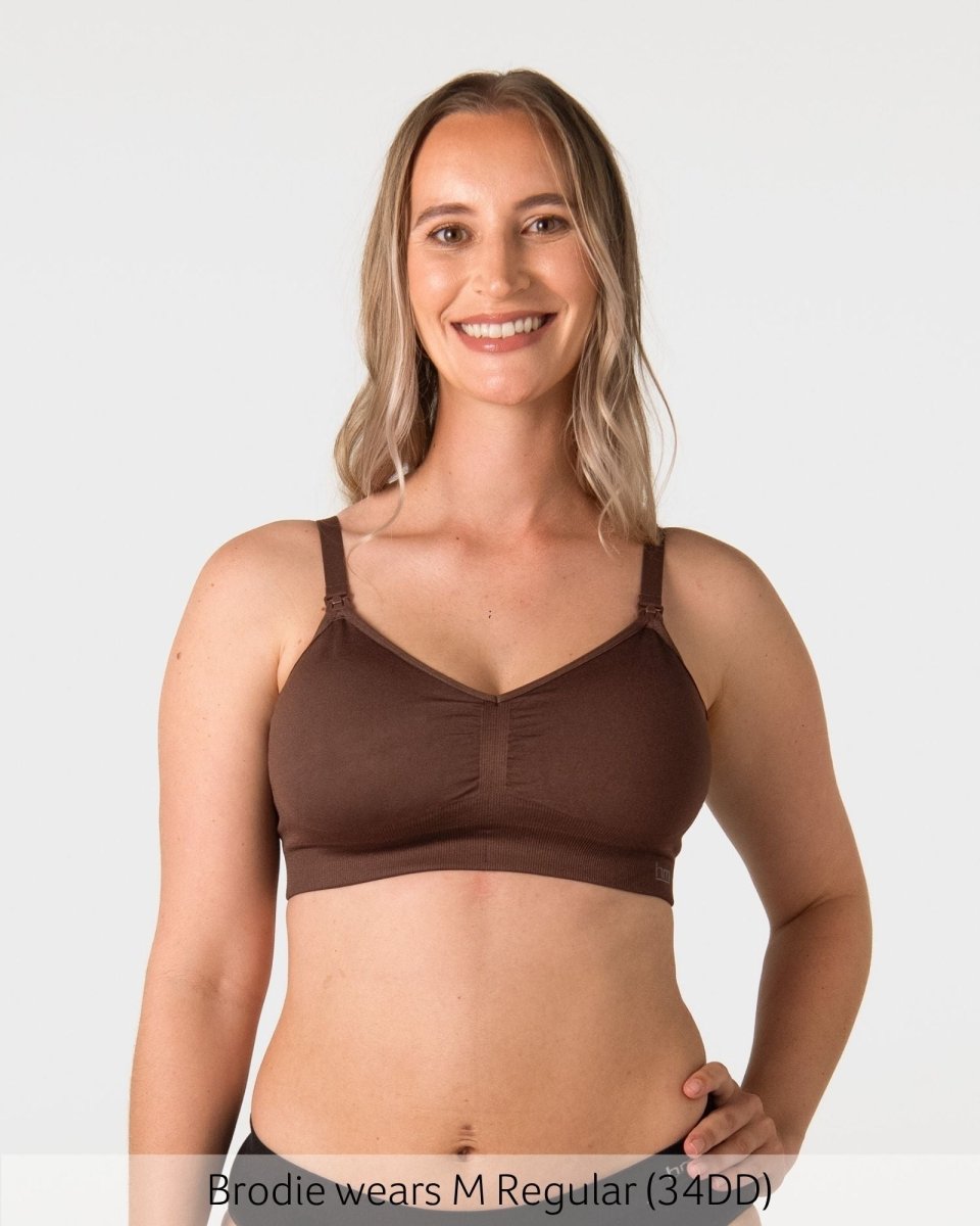 My Necessity FlexFit Nursing Bra - Chocolate