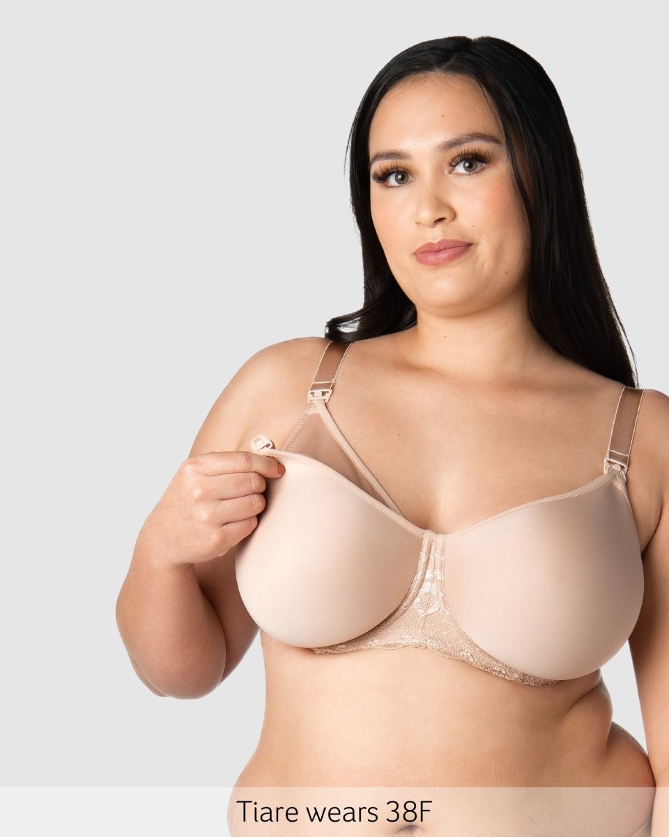 Obsession T-Shirt Nursing Bra - Cashmere