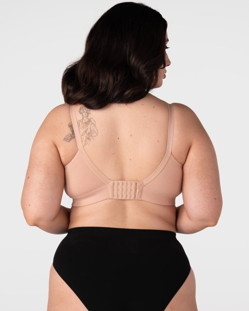 Caress FlexFit Nursing Bra - Cashmere Busty