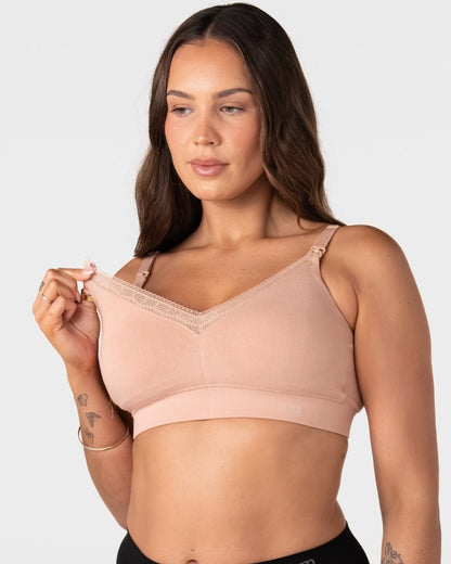 Caress FlexFit Nursing Bra - Cashmere