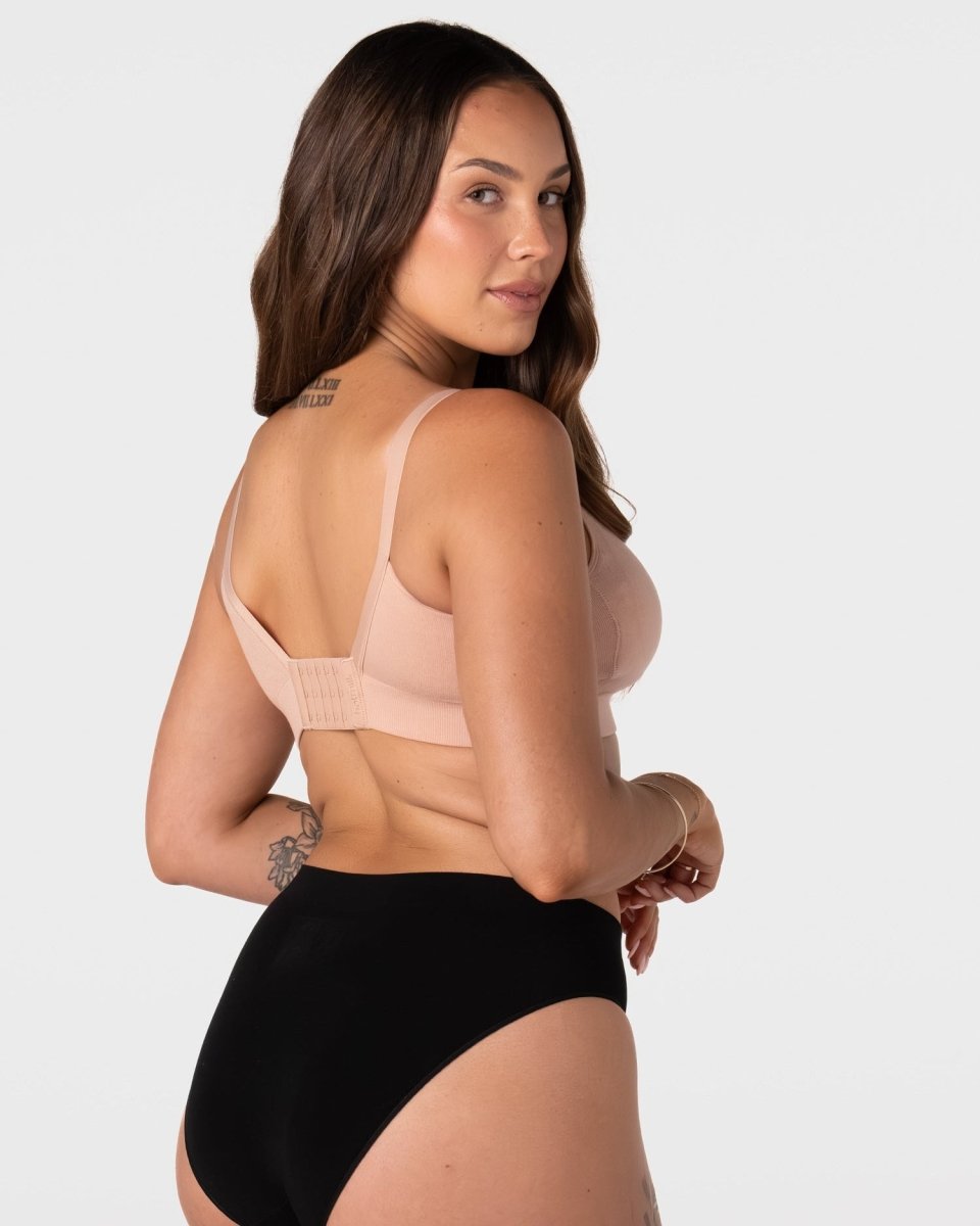 Caress FlexFit Nursing Bra - Cashmere