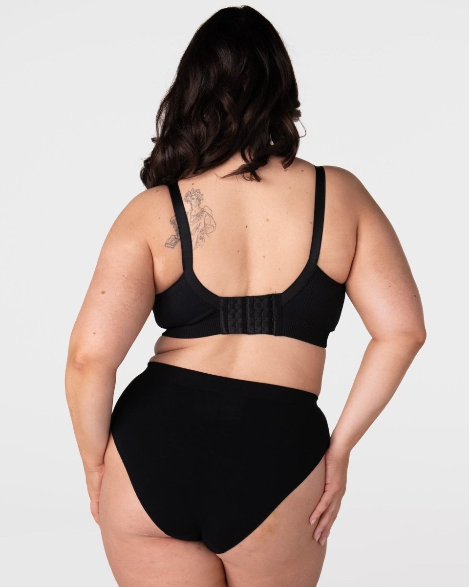 My Everyday FlexFit Nursing Bra - Black Busty