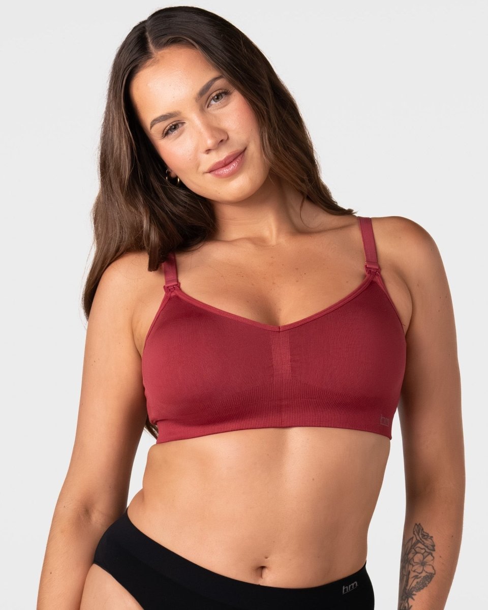 My Necessity FlexFit Nursing Bra - Cherry