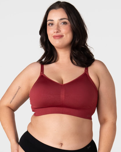 My Necessity FlexFit Nursing Bra - Cherry Busty