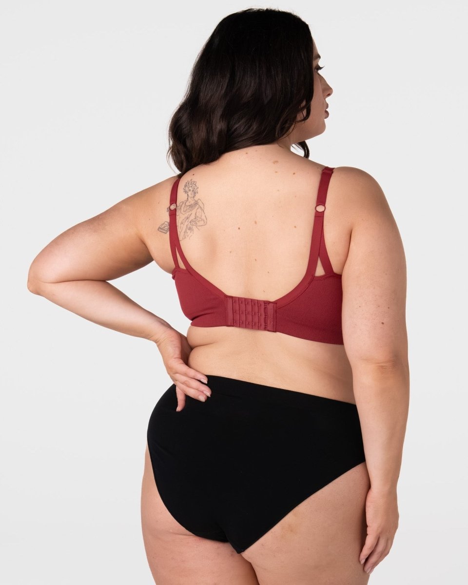My Necessity FlexFit Nursing Bra - Cherry Busty
