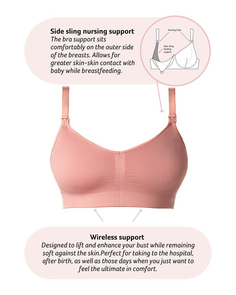 My Necessity FlexFit Nursing Bra - Sunrise