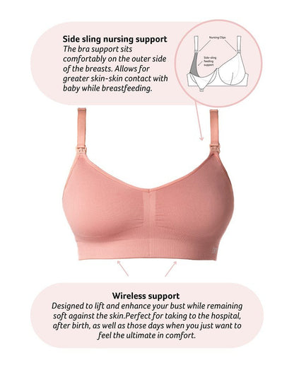 My Necessity FlexFit Nursing Bra - Sunrise