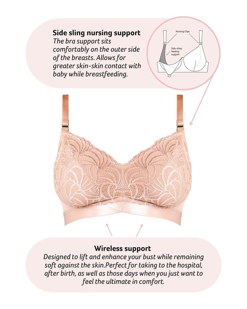 Warrior 2.0 FlexFit Nursing Bra - Bronze