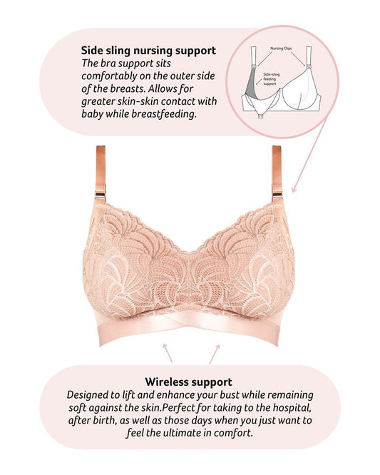 Warrior 2.0 FlexFit Nursing Bra - Bronze