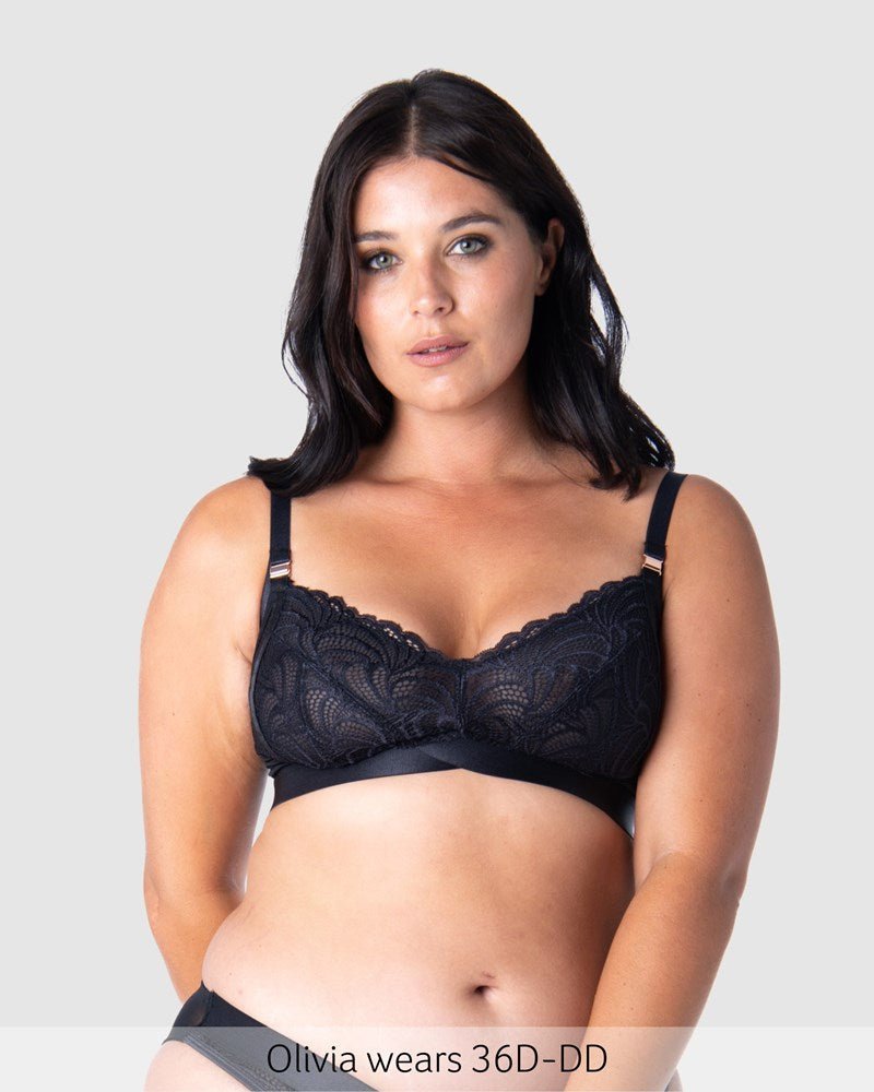 Warrior 2.0 FlexFit Nursing Bra - Black