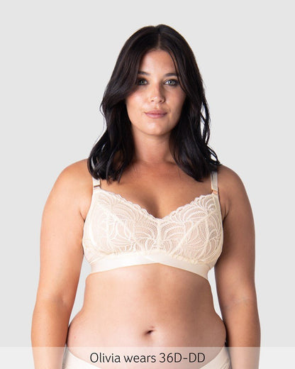 Warrior 2.0 FlexFit Nursing Bra - Ivory