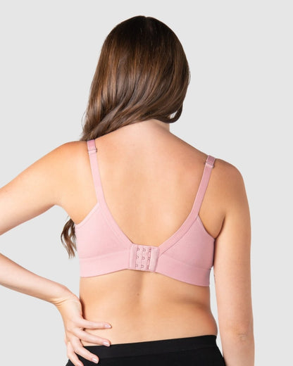 Caress FlexFit Nursing Bra - Petal Pink