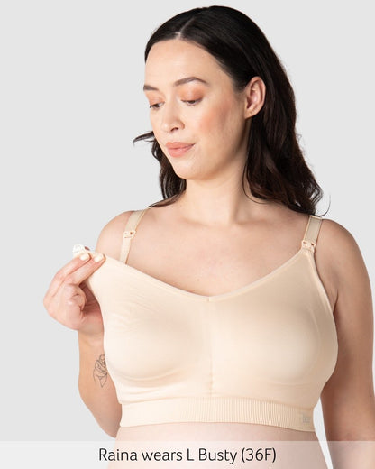 My Everyday FlexFit Nursing Bra - Latte Busty