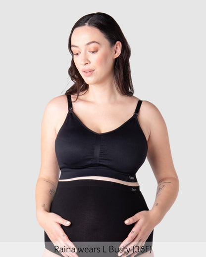 My Necessity FlexFit Nursing Bra - Black Busty
