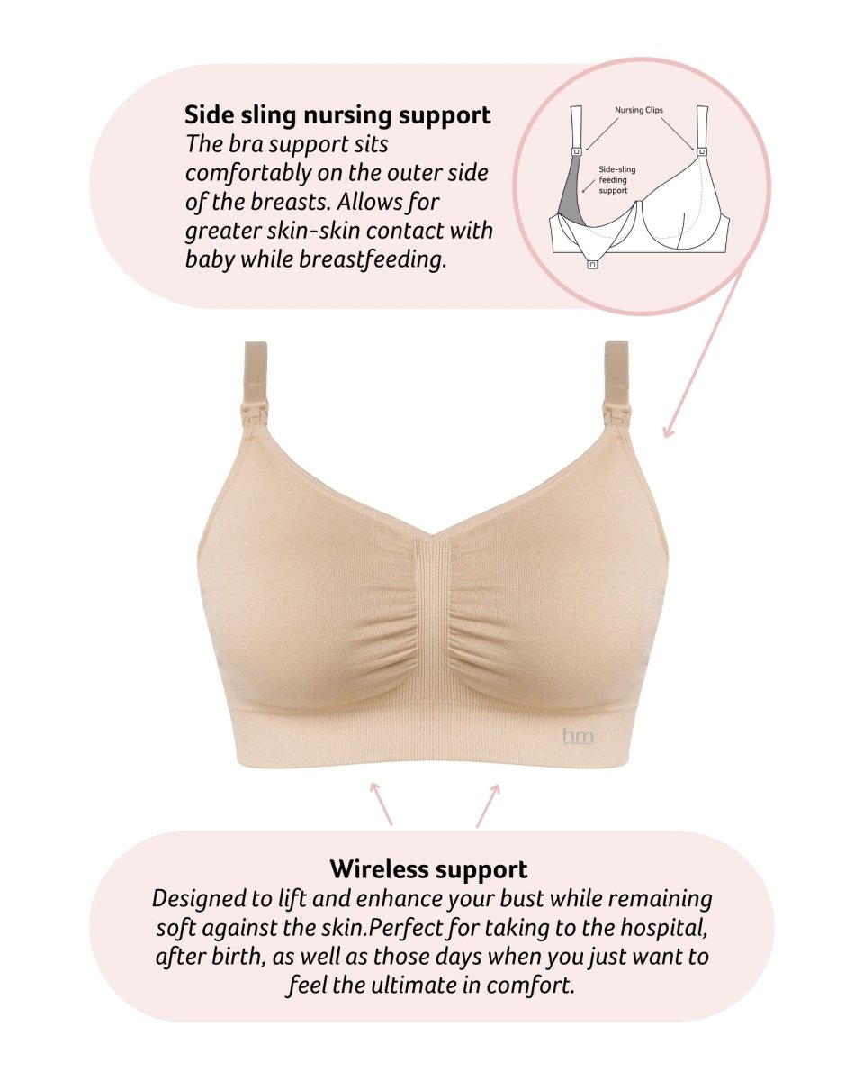 My Necessity FlexFit Nursing Bra - Frappe Busty