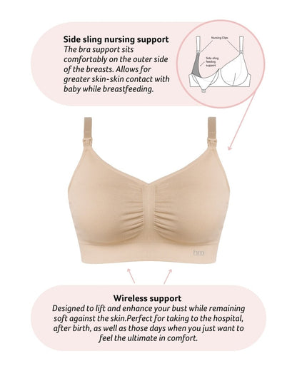My Necessity FlexFit Nursing Bra - Frappe