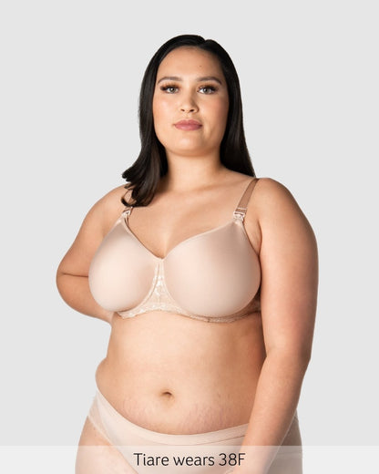 Obsession T-Shirt Nursing Bra - Cashmere
