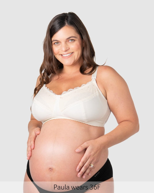 Show Off Full Cup Nursing Bra - Ivory