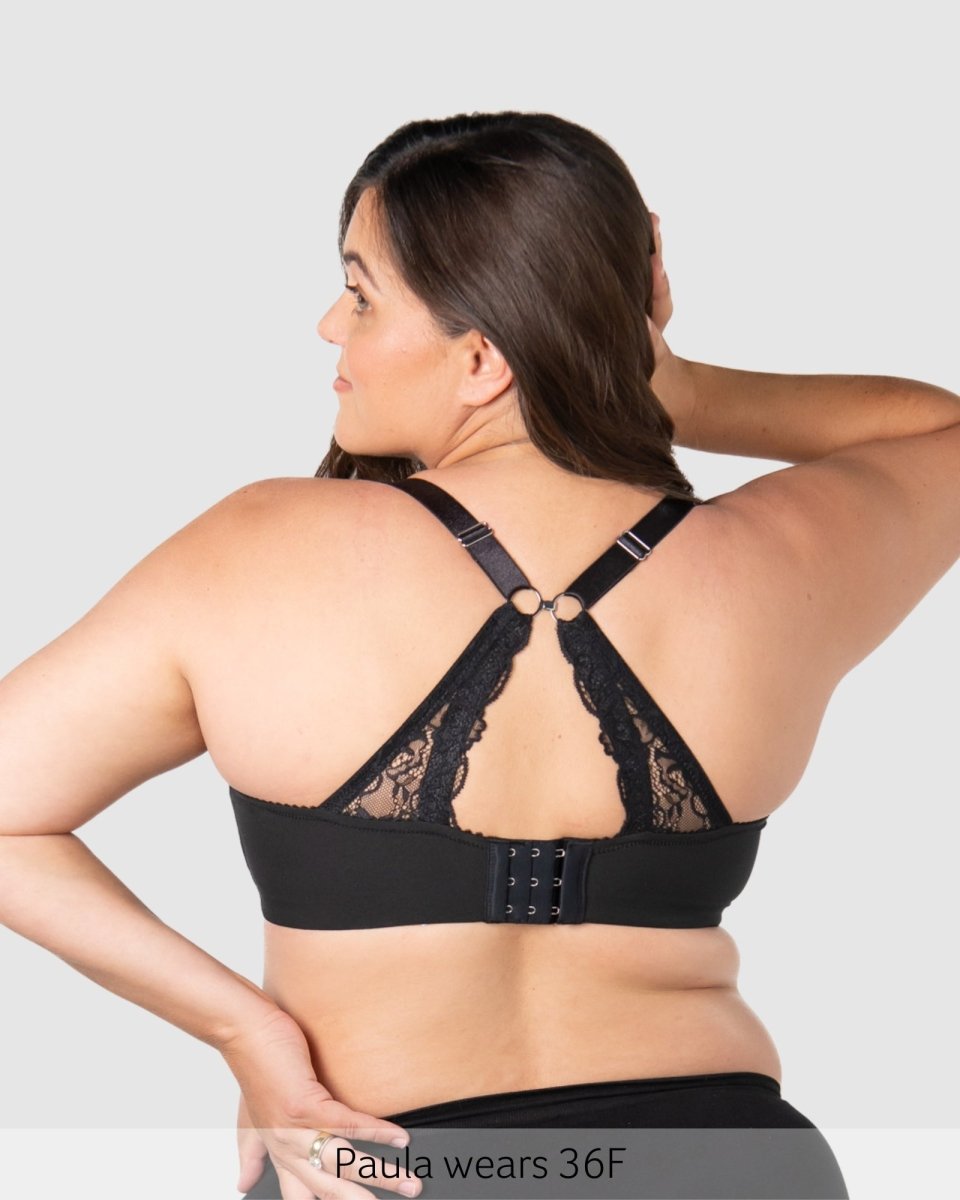 Temptation Full Cup Nursing Bra - Black