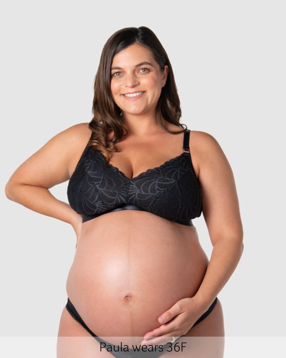 Warrior 2.0 FlexFit Nursing Bra - Black