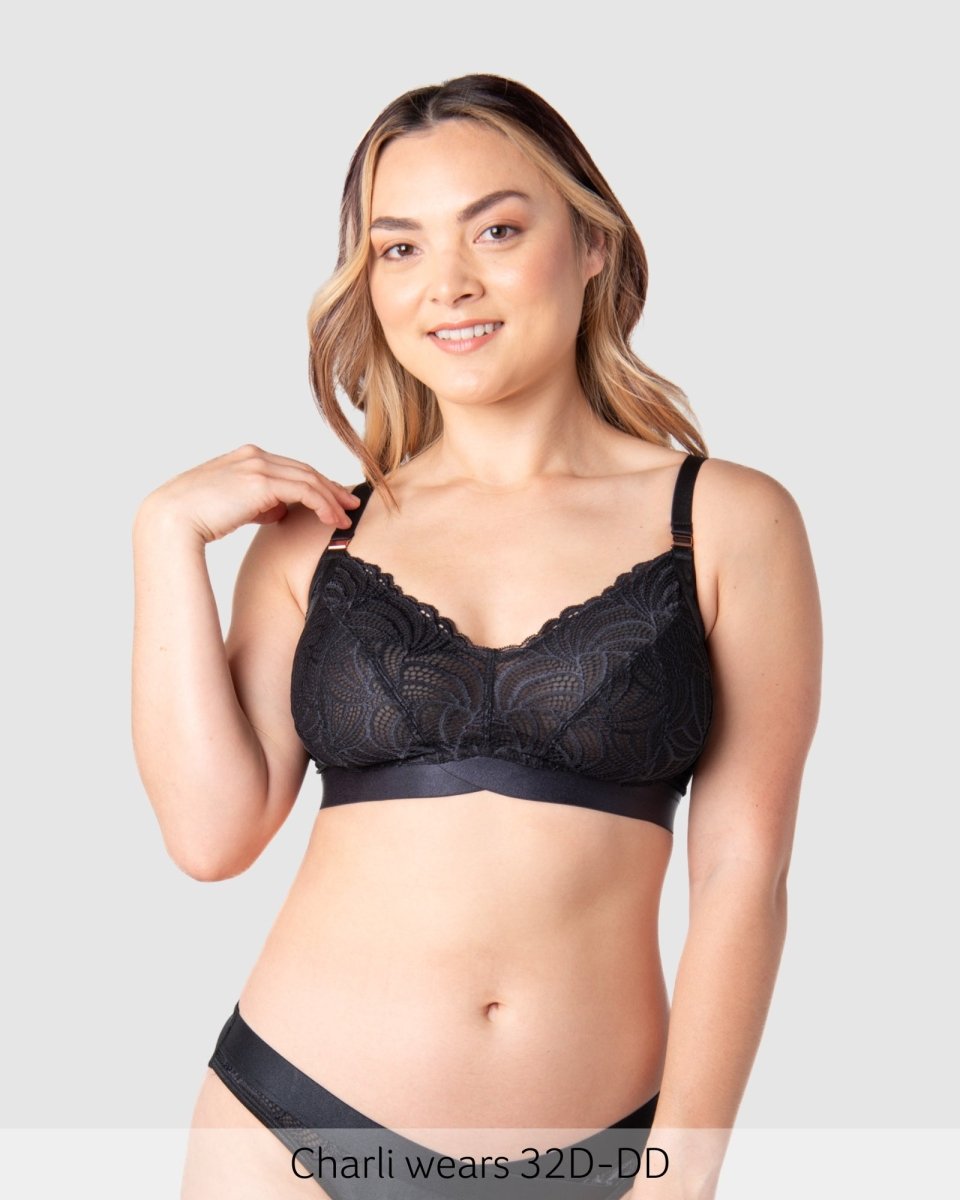 Warrior 2.0 FlexFit Nursing Bra - Black