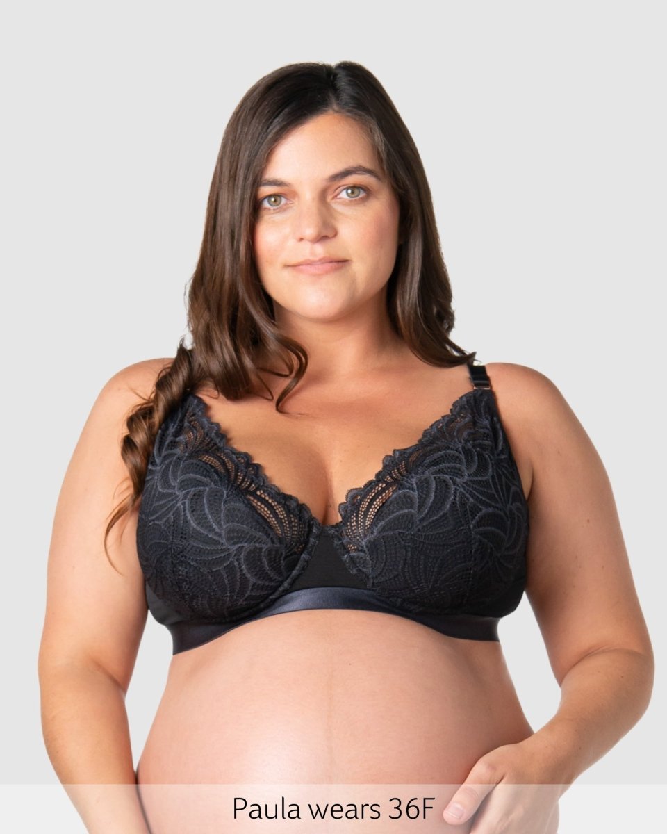 Warrior Plunge 2.0 Nursing Bra - Black