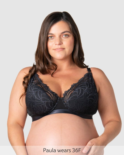 Warrior Plunge 2.0 Nursing Bra - Black