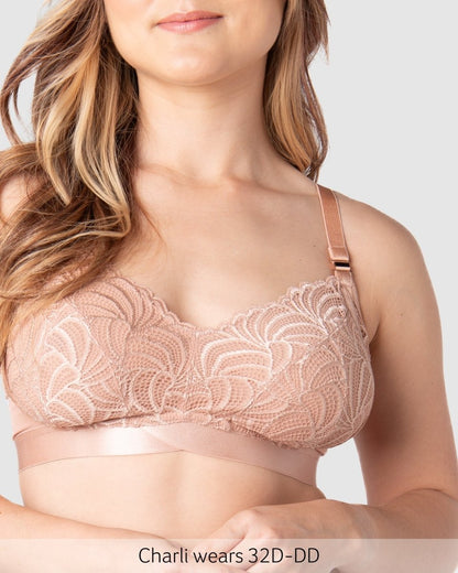 Warrior 2.0 FlexFit Nursing Bra - Bronze