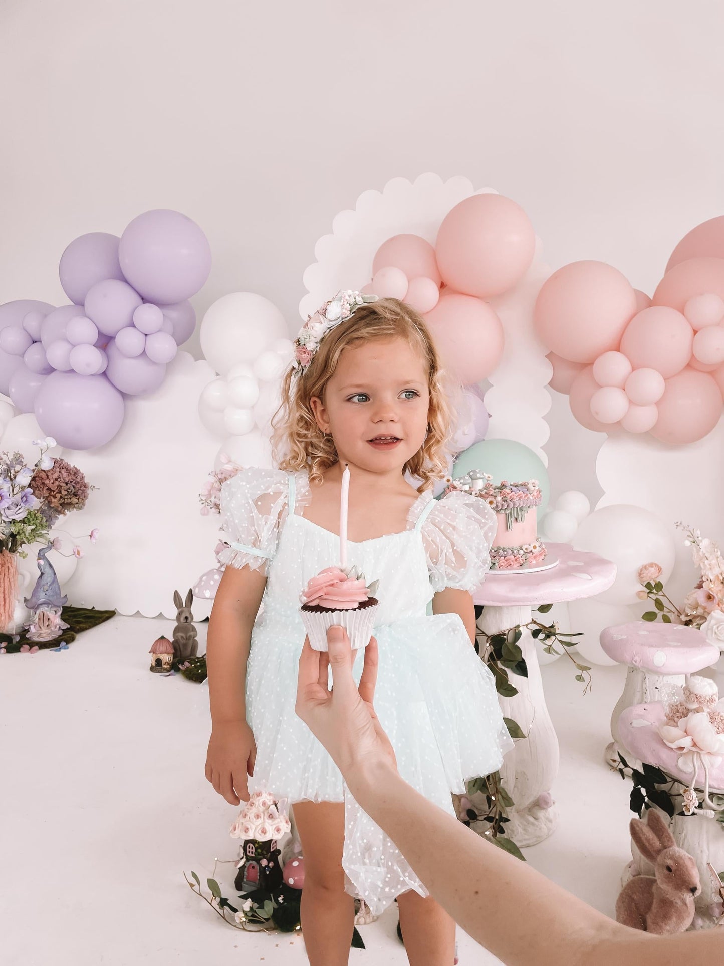 Tinkerbell Peppermint Baby Girl Tulle Party Romper