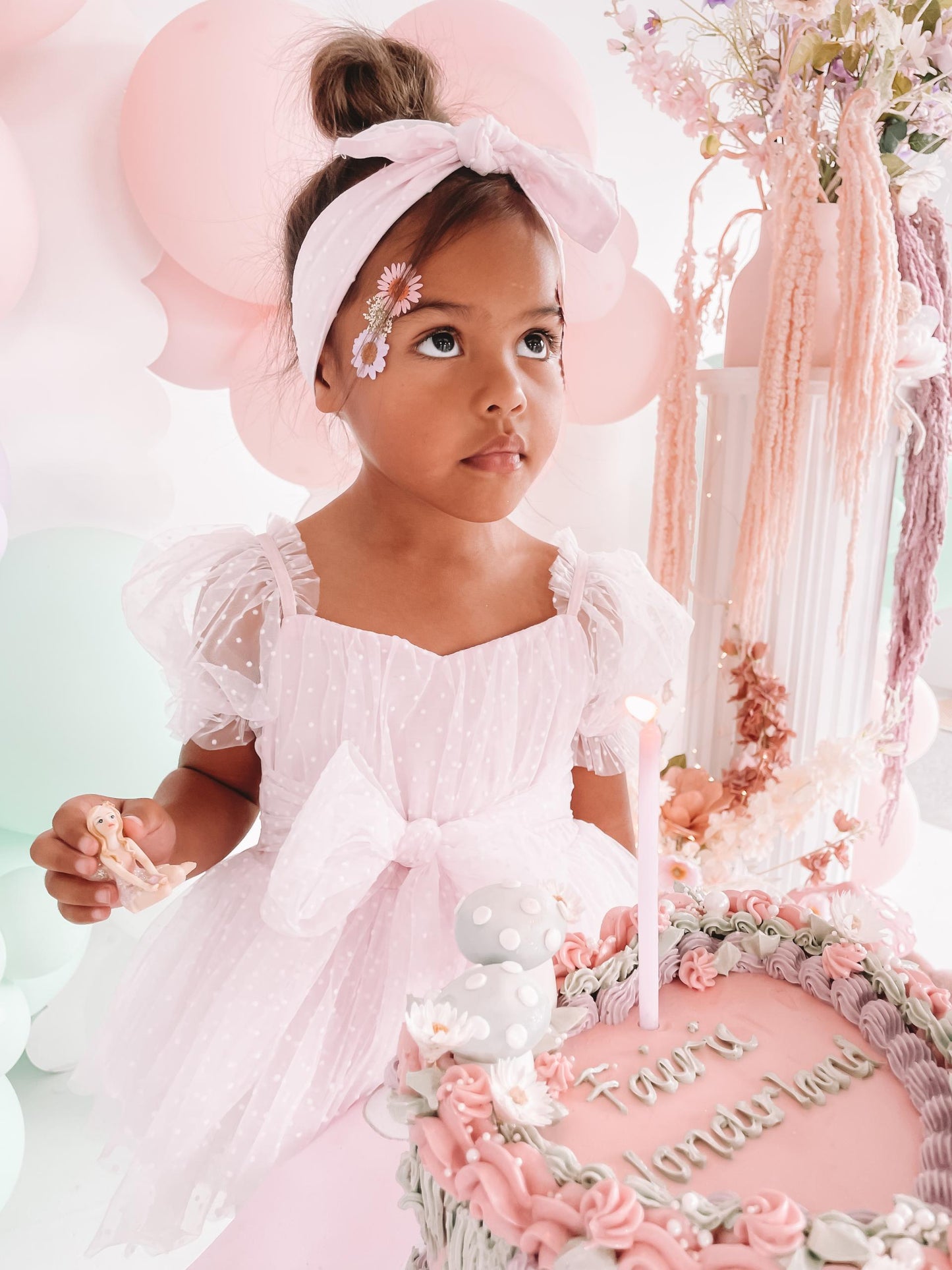 Tinkerbell Sweet Lilac Baby Girl Tulle Party Romper