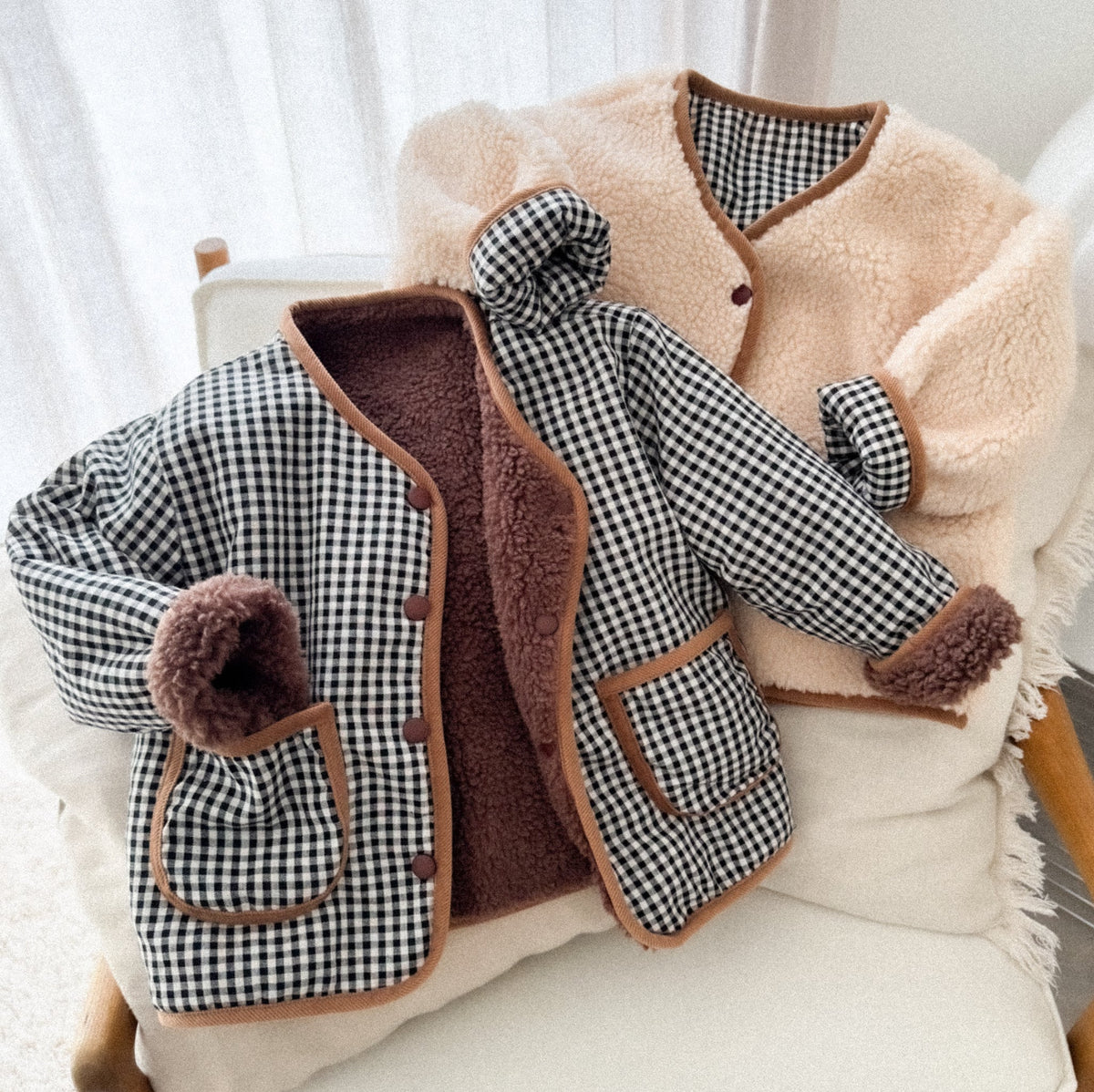 Reversible Teddy Jacket ANDREA