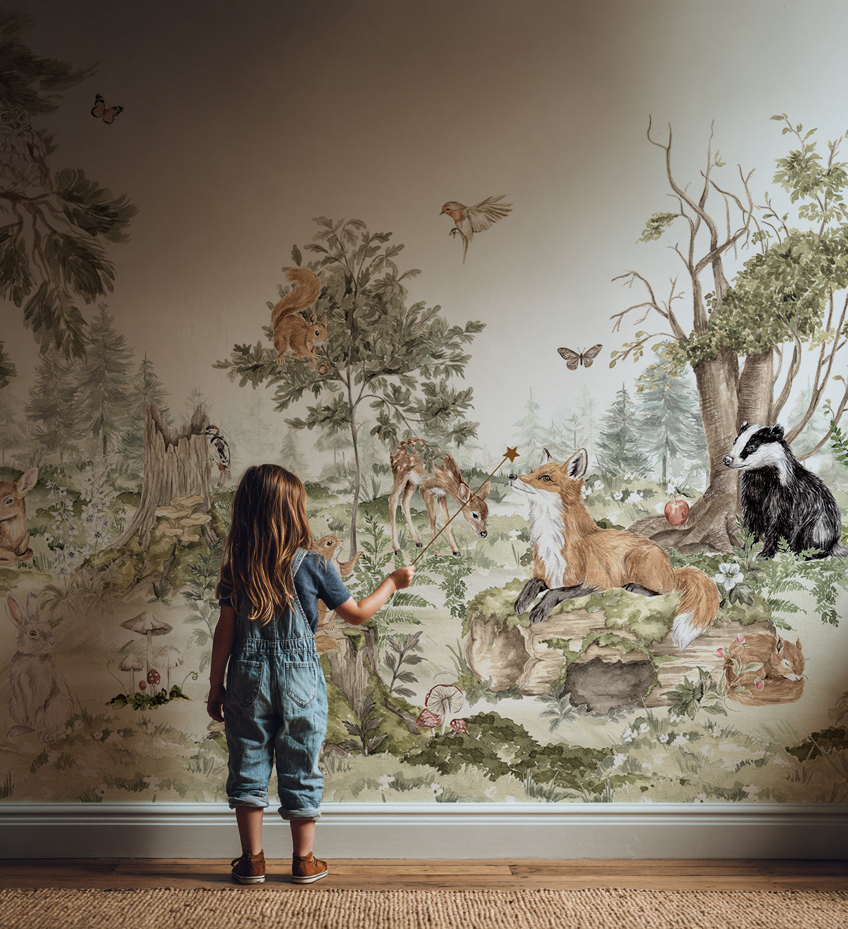 Into The Forest Mural