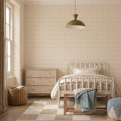 Little Patisserie Stripe Wallpaper