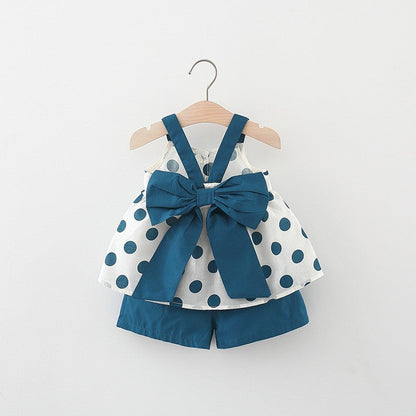 Girls Resort Outfit Girls Summer Vacation Outfit Two-piece Set