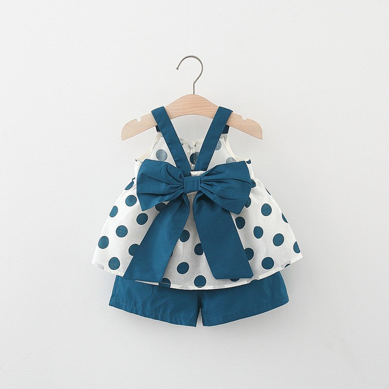 Girls Resort Outfit Girls Summer Vacation Outfit Two-piece Set