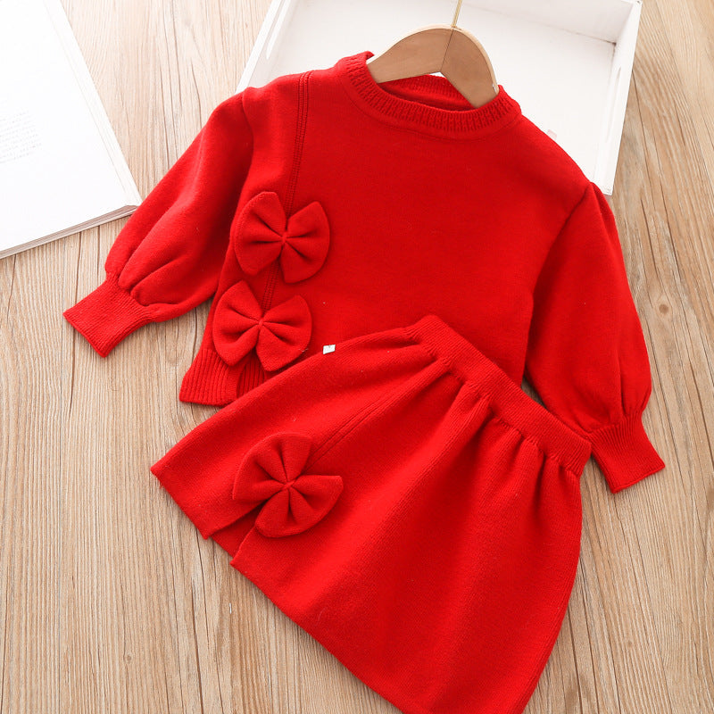 Girls Fall School Outfit Girls Casual Comfortable Outfit Two-piece set