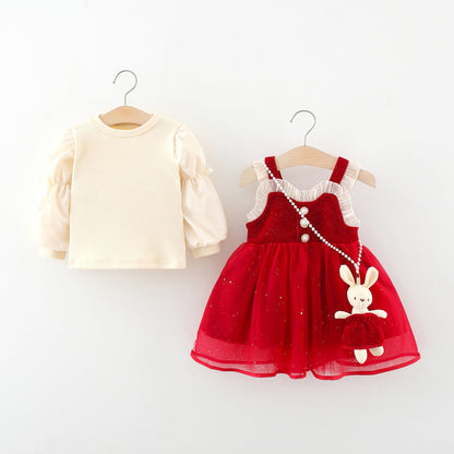 Girls Beach Outfit Girls Autumn School Outfit Two-piece set