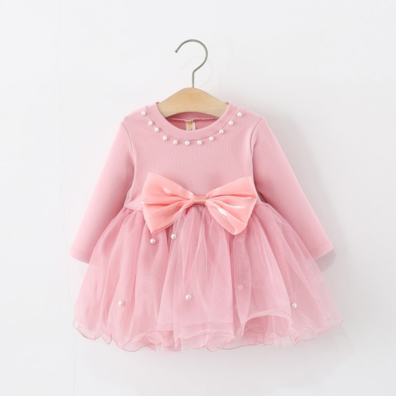 Girls Autumn Princess Dress Girls Comfortable Dress